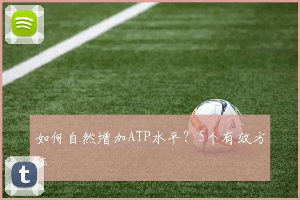 如何自然增加ATP水平？5个有效方法