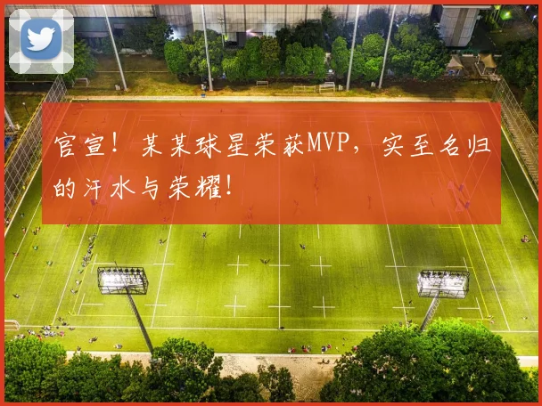 官宣！某某球星荣获MVP，实至名归的汗水与荣耀！