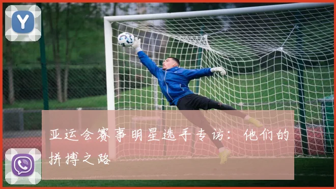 亚运会赛事明星选手专访：他们的拼搏之路