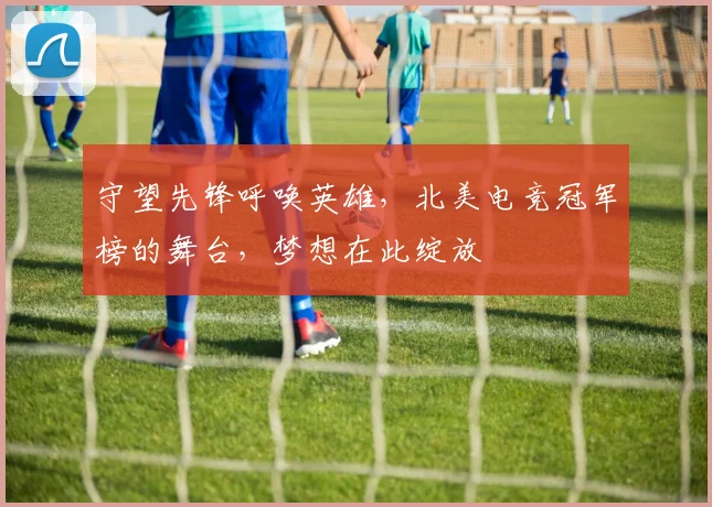 守望先锋呼唤英雄，北美电竞冠军榜的舞台，梦想在此绽放